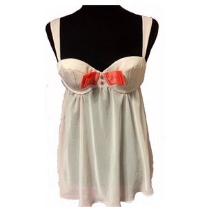 Victoria's Secret, Sexy Little Things, Sheer Babydoll Teddie 34C, Vintage, 00’s